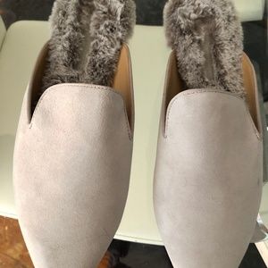 Suede slides Banana Republic